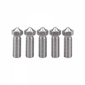 3D Printer Volcano Extra Lengthen stainless steel M6 Nozzle All Metal 0.4mm/0.6mm/0.8mm/1.0/1.2mm for 1.75mm/3.0mm