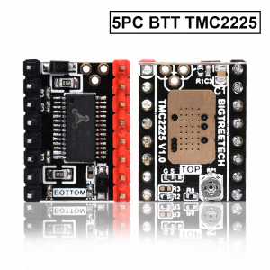 5PC BIGTREETECH TMC2225 V1.0 Stepper Motor Driver UART 2A 3D Printer Parts TMC2208 TMC2209 For SKR V1.3 mini E3 SKR v1.4 turbo