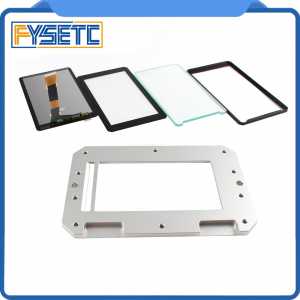 FYSETC 1 set Clone SL1 printer Display With Screen Protective Film aluminum housing Suitable for prusa SL1 3d printer parts