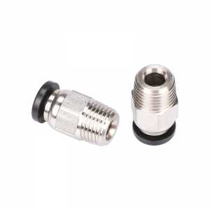 10 pcs 3D Printer Pneumatic Connectors PC4-01 1.75mm PTFE Tube quick coupler, j-head Fittings Reprap Hotend Fit