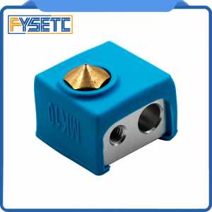 1PC MK10 Silicone Sock Blue instead Ceramic Insulation For Wanhao i3 QIDI TECH  SILICONE HEATER BLOCK COVER