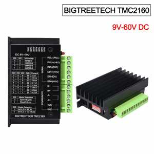 BIGTREETECH TMC2160 High Power Stepper Driver ultra quite fully 3D Printer Parts  compatible TMC5160 motion control for CNC 3D