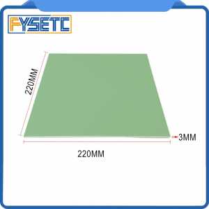 2pcs 220*220*3mm 3D Printer Hotbed Build Plate Newest 3D Printer Polypropylene Build Plate For Anet A8 Ender 5 3D Printer Parts