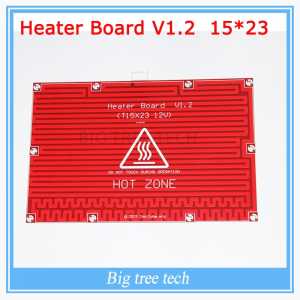 1pc Hot Bed Heat Plate Makerbot 3d Printer Kit Reprap 3D Printer 12V Hot Bed Heat Plate Heat Bed PCB 150*230