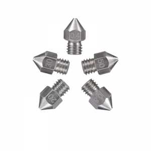 3D Printer stainless steel Nozzle Mix 0.4/0.6/0.8mm MK8 Extruder Print Head For 1.75MM ABS PLA Printer