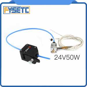 CR10 Hotend J-Head Extruder 24V 50W Long Distance With BMG Extruder Titanium Alloy Thermal Throat For CR10 3D Printer