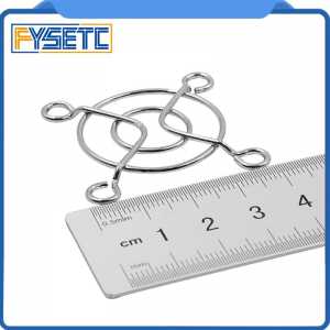 5pcs/lot PC DC Fan Grill Protector Metal Finger Guard Cover 40mm 4cm Use For 40mm 4010 Cooling Fan 3D Printer Parts