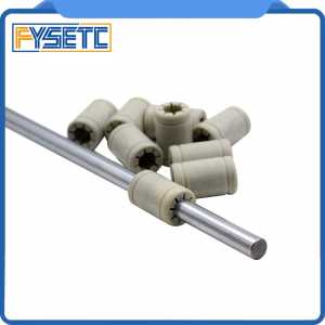 20pcs Same As RJ4JP 01 08  Plastic LM8UU 8 mm Linear Ball Bearing Anet Bearing Bush 3D Printer cnc Accessories