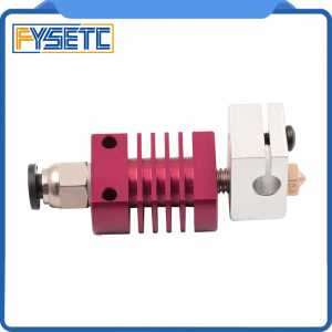 1set Red J-head Hotend Bowden Extrusion Head Kit Assembled Extruder Kit For CR-8/CR-10 3D Printer 1.75mm Nozzle 0.4mm