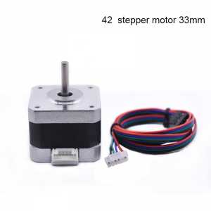 4PCS Nema17 Stepper Motor 42 motor CNC stepper motor Length 33mm stepping motor/1.33A for 3D Printer for CNC XYZ