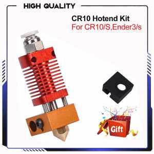 CR10 Hotend Extruder Kit MK8 Extruder 3D Printer Parts for Ender-3 CR10 Printer 1.75mm 0.4mm Nozzle j-head Heater Block parts