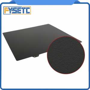 235x235mm Black Double Sided Textured PEI Spring Steel Sheet Powder Coated PEI Plate For ENDER-3 / Ender-3s Tevo Flash