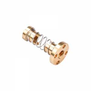 5 Sets T8 Anti Backlash Spring Loaded Nut Elimination Gap Nut for 8mm Acme Threaded Rod Lead Screws DIY CNC 3D Printer Parts
