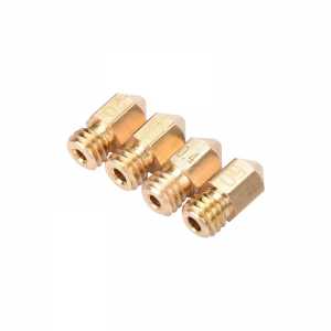 3D Printer Nozzle Mixed Sizes 0.2/ 0.3mm/0.4mm/0.5mm  Extruder Print Head For 1.75MM MK8 Makerbot