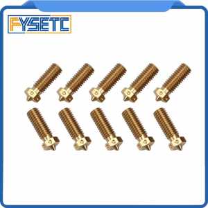 10pcs V6 Volcano Nozzle Super Quality For 3D Printers Hotend Volcano Upgrade Kit For E3D Volcano Hotend 1.75mm Filament