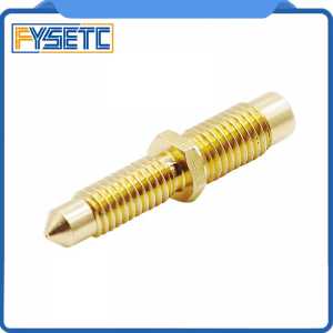 1PC 0.3mm/0.4mm/0.5mm/0.8mm 3D Printer Accessories V6 Integral Nozzle V6 Brass Nozzle Throat One V6 Nozzle Throat Siamese