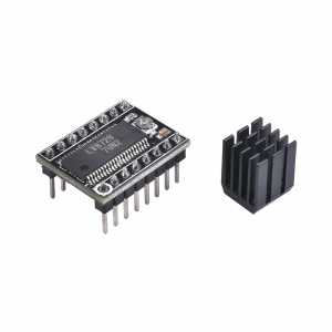BIQU 3D printer parts LV8729 stepper motor driver 4-layer substrate ultra quiet driver LV8729 support 6V-36V with heatsink