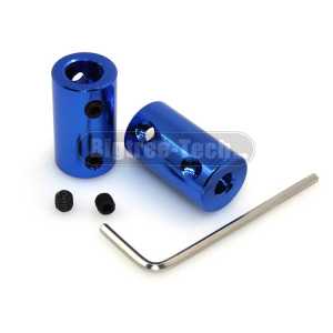 3D Printer Parts Aluminum Alloy Coupling Bore 5mm 8mm Blue Flexible Shaft Coupler Screw Part For Stepper Motor Accessories