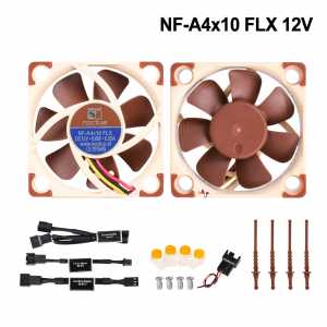 High Quality Noctua NF-A4x10 FLX 40mm 12V 5V 40X40X10 Cooling Fan 4010 Silent Cooler Fan Radiator 3D Printer Parts for ENDER 3