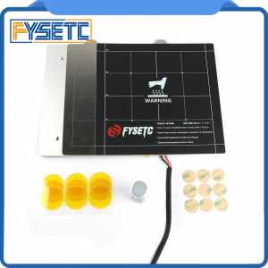 235x235mm Heatbed Hot bed + Spring Steel Sheet +Magnet To Becoming Magnetic Hot Bed Build Surface Plate For ENDER-3 /3s