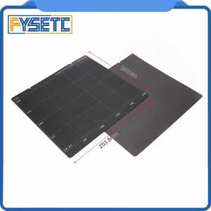 1Set Prusa i3 MK3 MK52 Fles Magnetik Heatbed Build Surface Plate Sheet 2 in 1 with 3M Adhesive For Prusa i3 Mk3 Mk2.5 Heat Bed