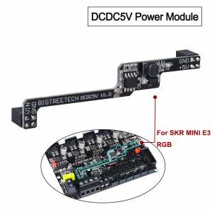 BIGTREETECH DCDC5V V1.0 Power Module 5V For SKR mini E3 V1.2 32Bit Control Board RGB Light Add Lamp Beads For 3D Printer Parts