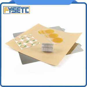 220x220mm Spring Steel Sheet +PEI+ Magnet For Becoming Magnetic Hot Bed Build Surface Plate For Wanhao i3 Anet A8 A6