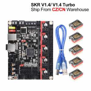 BIGTREETECH SKR V1.4 Turbo BTT SKR V1.4 Control Board 3D Printer Parts MKS SGEN L TMC2209 tmc2208 CR10 Ender3 Upgrade SKR MINI