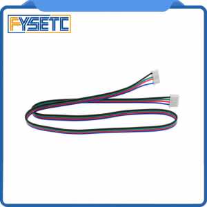 3pcs DuPont line HX2.54 4pin 50cm or 80cm or 100cm to 6pin White Terminal stepper Motor cable for Stepper Motor 3d printer