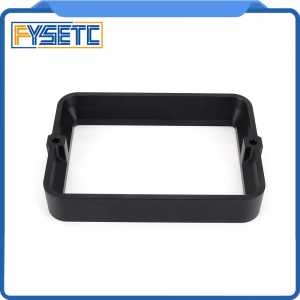 Material Rack Black For  Wanhao D7 DLP SLA 3D Printer Anodized Aluminium Resin Vat Steel Ring Installed Metal Photon FEF Film
