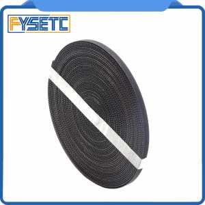 10M/lot 3D Printer Accessories GT2 Synchronous Timing Belt Wide 6mm 2GT-6mm For 3d Printer Mendel 2GT Belt Pulley