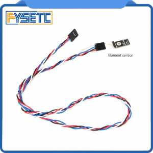 2pcs Prusa i3 MK3 Filament Sensor Cable Laser Sensor Wire For Prusa i3 MK3 Einsy Board 3D Printer Parts