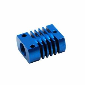MK10  V6 Heat Sink Radiator Fit 22mm Cooling Fan Blue Aluminum Fins With Size 27x22x12mm Hot For CR8/CR10 3D Printer Parts