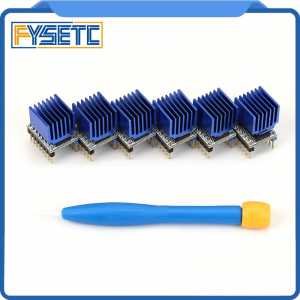 6pcs Stepper Motor Driver S6128 V1.1 3D Printer Stepstick THB6128 Chip Up To 2.2A Peak Drive Current Replace SD8825 A4988 A4983