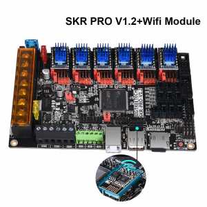 BIGTREETECH SKR PRO V1.2 Controller Board 32 Bit+Wifi Adapter Module 3D Printer Parts vs MKS GEN L TMC2208 TMC2130 TMC2209