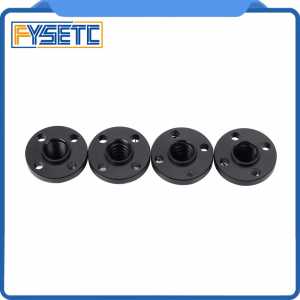 1Set 3D Printer Z Axis Trapezoid Motor Screw Nuts T8 Nut Trapezoidal Screw Nut POM Nut Lead 1mm 2mm 4mm 8mm  for Lead Screw