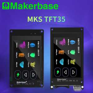 Makerbase MKS TFT35 V1.0 touch screen smart display controller 3d printer parts  3.5 inch wifi wireless Control preview Gcode