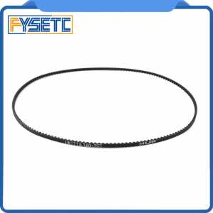 Japan UNITTA H4509L 340-2GT-2 3D Printer 2GT Belt Closed Loop Fiberglass Rubber GT2 Timing Belt Length 340mm