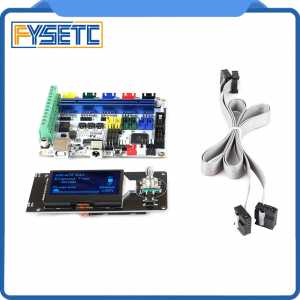 3D Printer Board F5 V1.2 Control Board ATMEGA 2560 Mainboard With MINI12864 mini 12864 LCD Display Screen Supports Marlin DIY