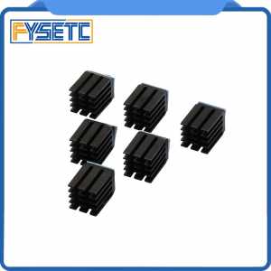 20pcs/lot  StepStick Heat Sink Cooler Aluminum Heat Dissipation Suitable For DRV8825/A4988/TMC2100/TMC2208/TMC2130 Mendel