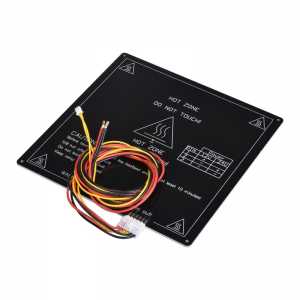 BIQU MK3 220*220*3mm RepRap RAMPS 1.4 PCB Aluminum Heatbed  Hot Plate with cable For Mendel For 3D Printer