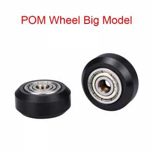 10pcs CNC Openbuilds Plastic wheel POM with Bearings big Models Passive Round wheel Idler Pulley Gear perlin wheel for v-slot