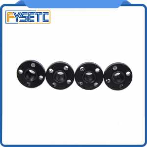 3D Printer Z Axis Trapezoid Motor Screw Nuts T8 Nut Trapezoidal Screw Nut POM Nut Lead 1mm 2mm 4mm 8mm  for Lead Screw