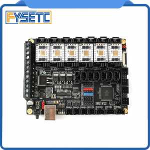 FYSETC F6 V1.3 Board ALL-in-one Electronics Solution Mainboard + 6pc TMC5160 V1.2 SPI High Power Stepper Motor Driver VS TMC2130