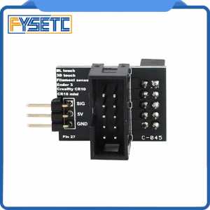 Black Wider Power Channel Pin 27 Board Adapter Sensor For CR-10 Ender-5 Ender-3 Ender-3 Pro BL-TOUCH 3D Printer Parts