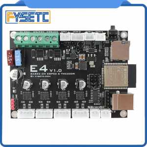 FYSETC E4 board with built-in Wi-Fi and Bluetooth 4 pcs TMC2209 240MHz 16M flash 3D printer control board based for 3D printer