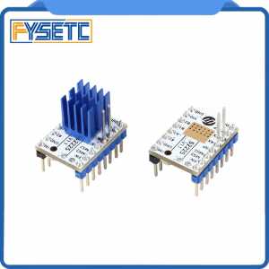 2pcs TMC S2225 V1.1 Stepping Motor TMC2225 Stepsticks Mute Driver 256 Microsteps Current 2A Peak UART Replace TMC2208 TMC2209