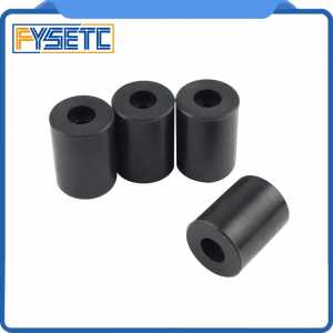 FYSETC 3D Printer Heatbed Silicone Leveling Column  for CR10 MAX Bottom Connect Solid Bed Mounts OD 0.98 in ID 0.16 in Stable