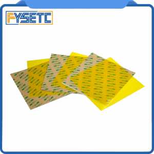 1pc 200*230*1mm PEI Frosted 3D Print Build Surface Cold PEI Sheet with 200m/250mm 3M 468MP Adhesive Polyetherimide 1mm thickness