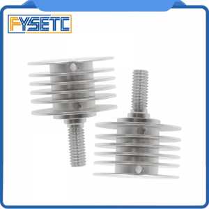 2pcs  DIY MK8 Short Range Extruder Radiator All-Metal 3D Printer Short Distance Mini Heat Sink 1.75mm Close Pipe Feeding